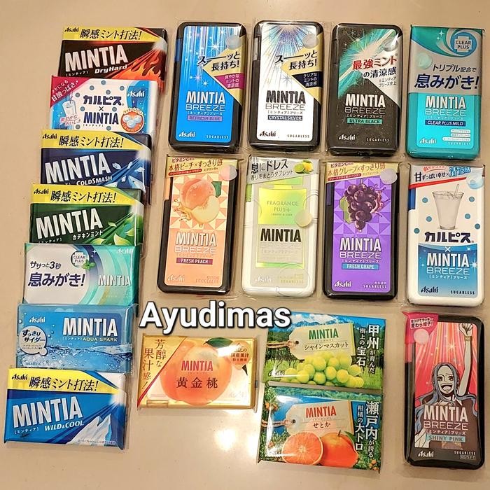 

4ZMI Asahi Mintia Candy - Permen 7Gr /22Gr