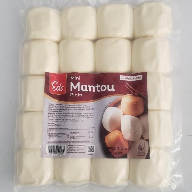 

4ZMI Mantau Edo Mini Plain Isi 20