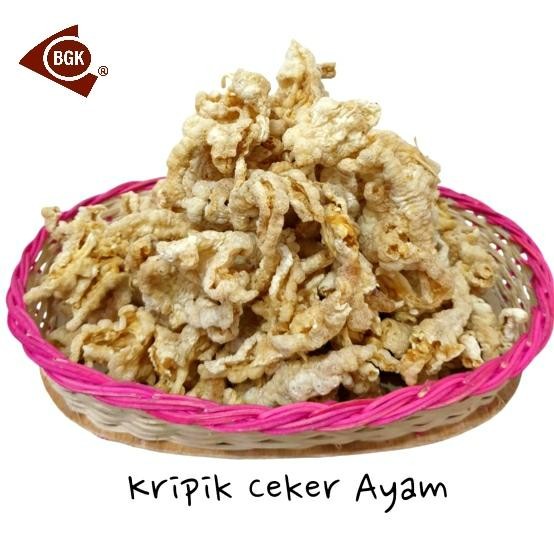 

4ZMI Kripik Ceker Ayam Bgk ( Kripik Kulit Kaki Ayam )