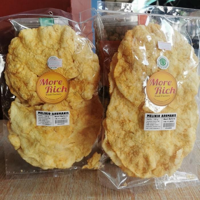 

4ZMI Emping Melinjo Arumanis More Rich Food Factory