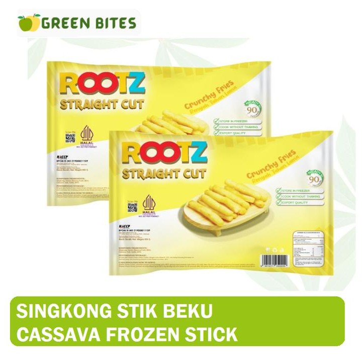 

4ZMI Stik Singkong Goreng Beku Rootz / Frozen Stick Fried Cassava