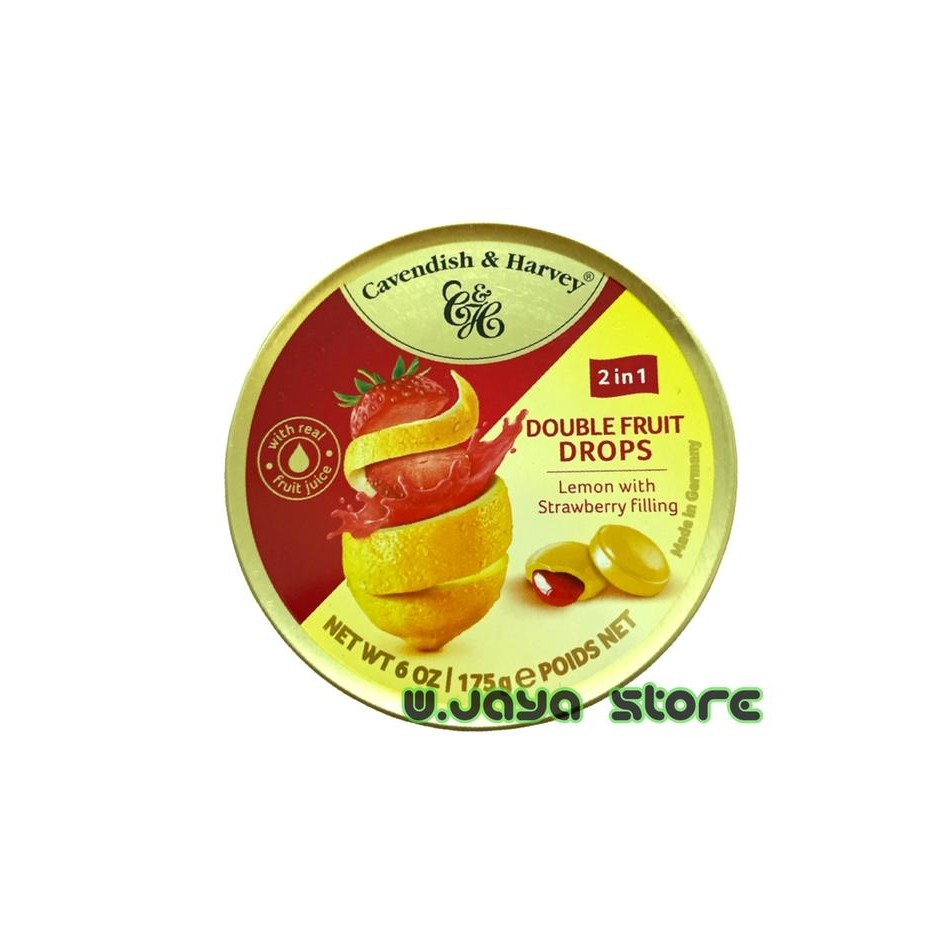 

4ZMI Cavendish & Harvey Double Fruit Drops Lemon With Strawberry
