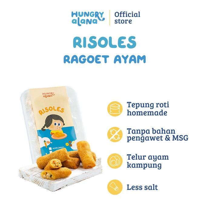 

4ZMI Hungry Alana - Risoles Ragoet Ayam - Kids Friendly