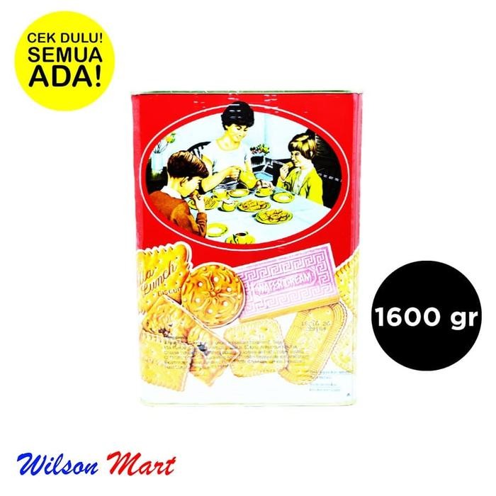 

ND2L Khong Guan Assorted Biscuits 1600 Gram Kaleng Kotak Persegi