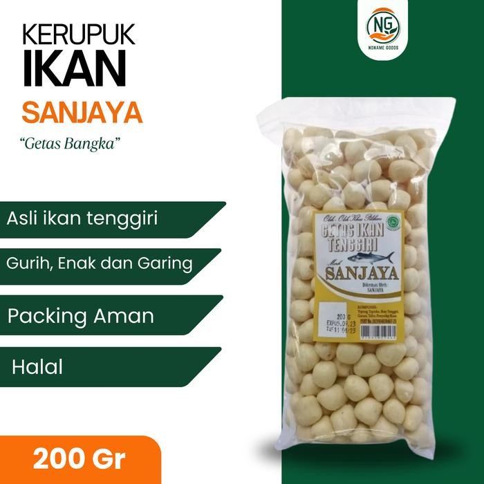 

4ZMI Getas Bangka Cap Sanjaya Ikan Tenggiri Oleh Oleh Khas Bangka