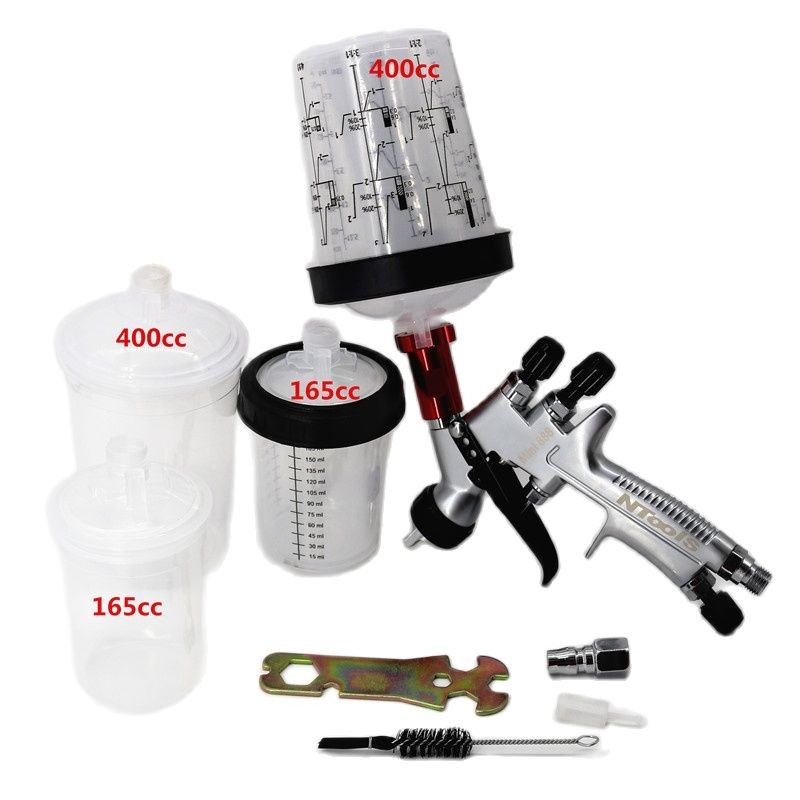 Mini Spray Gun Paint Spray Gun Air Spray Gun With 165 /400cc  Spray