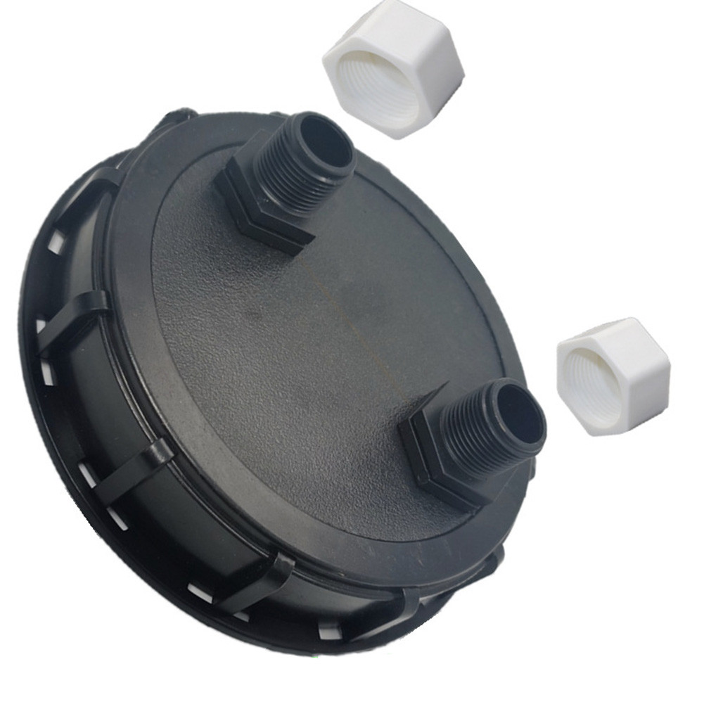 IBC Vented Lid 163mm Dia With 1in Male Thread Plastic IBC Tank Adapter IBC Tank Adapter Cap IBC Ton