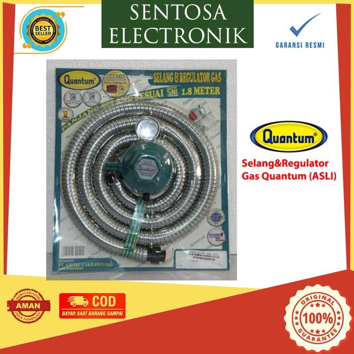Selang Dan Regulator Gas Quantum