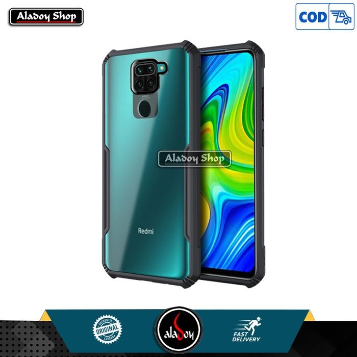 Aladoy Case Xiaomi Redmi Note 9 Airbag Transparent Casing *
