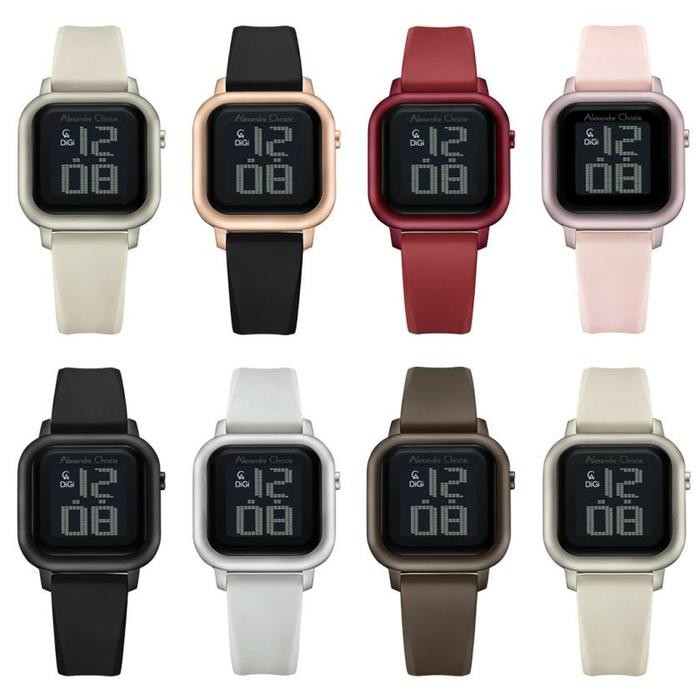 ASLI JAM TANGAN WANITA AC 9392 / AC9392 QUARTZ DIGITAL GINAL READY STOCK