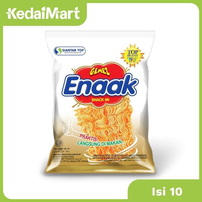 

IOI2 Mie Gemez Enaak Premium Isi 10 X 22 Gram