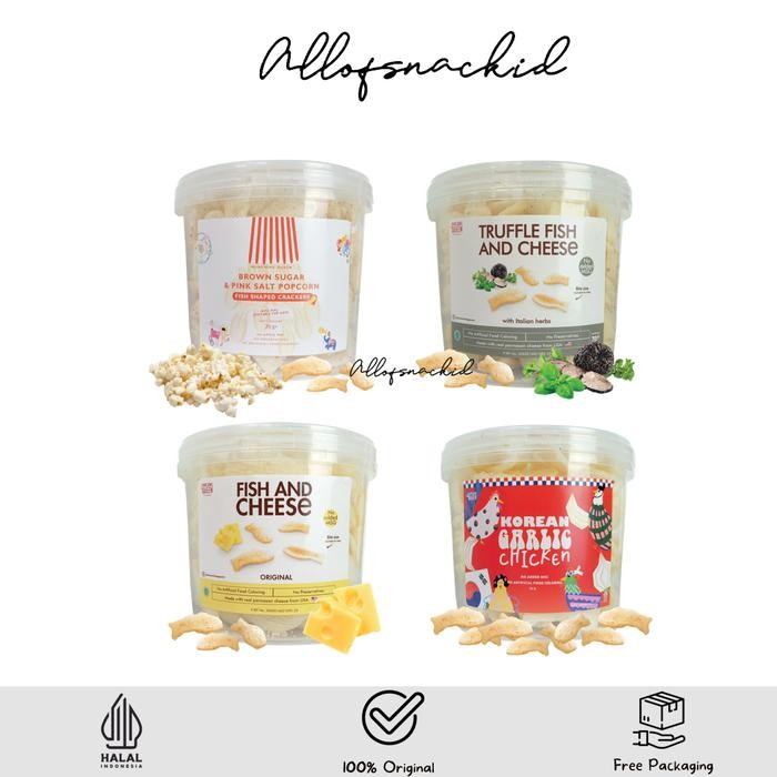 

IOI2 Munching Queen - Fish And Cheese Chips - Kids Friendly Series - Cemilan Anak - 70Gr -