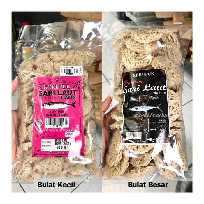 

IOI2 Kerupuk Krupuk Keriting Mentah Ikan Tenggiri Super 500Gr Asli Bangka