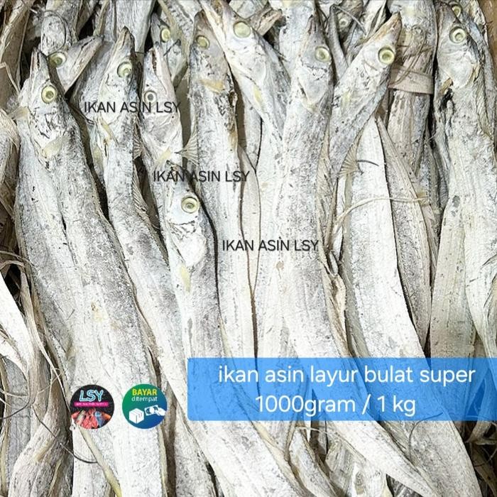 

IOI2 Ikan Asin Layur Super 1000Gram / 1 Kg