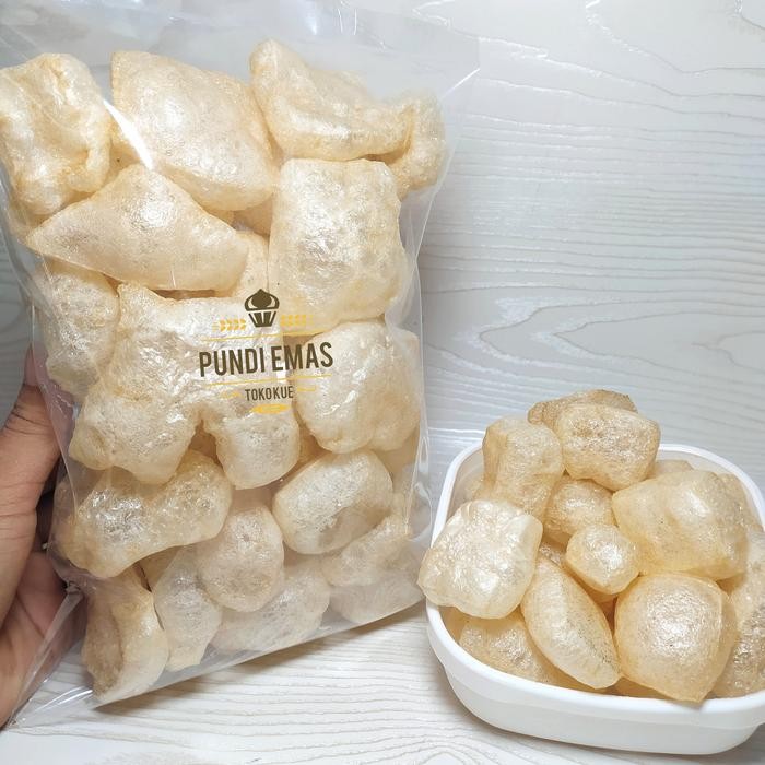 

IOI2 Dorokdok Viral 100Gr / Kerupuk Kulit Asli Sapi Matang Rambak Jangek