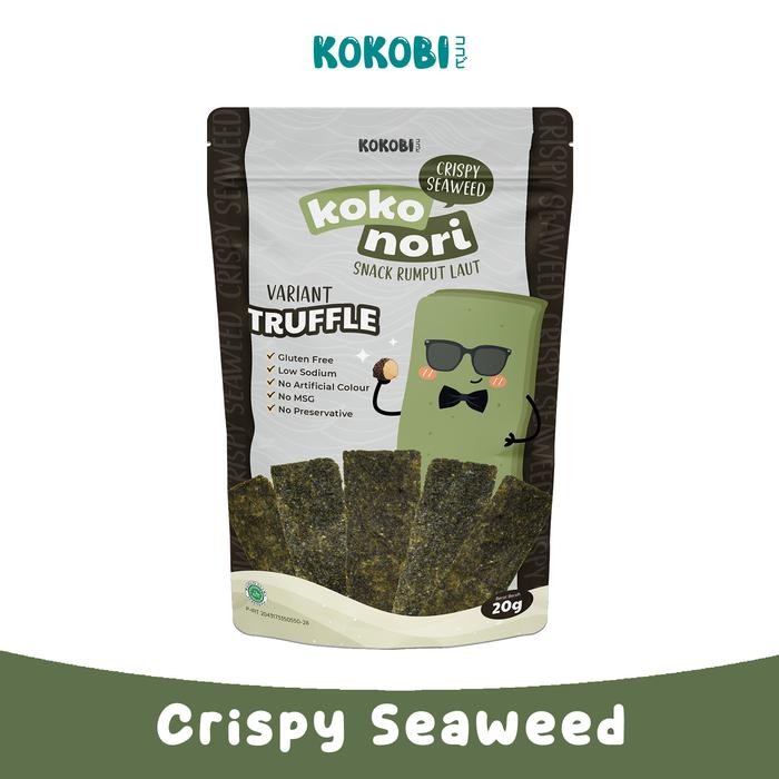 

IOI2 Koko Nori Crispy Seaweed - Truffle (Snack Rumput Laut By Kokobi)