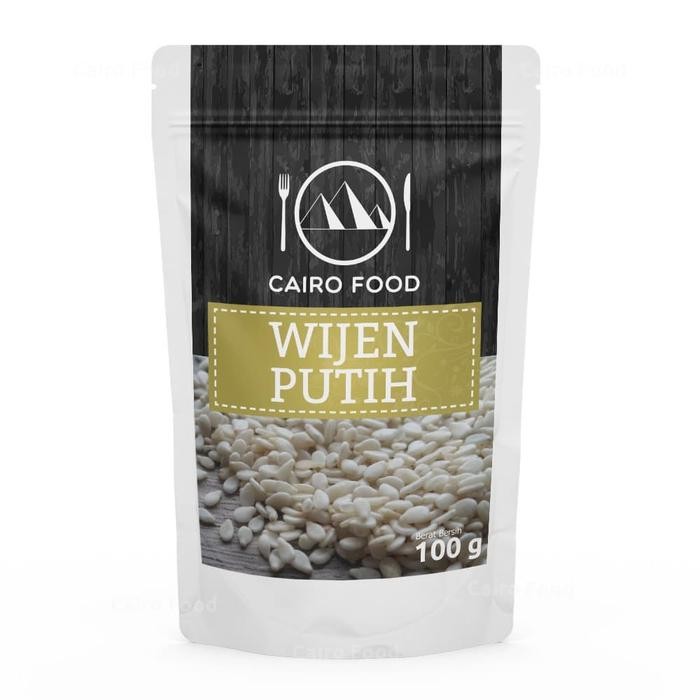 

IOI2 Wijen Putih Cairo Food - 100 Gram