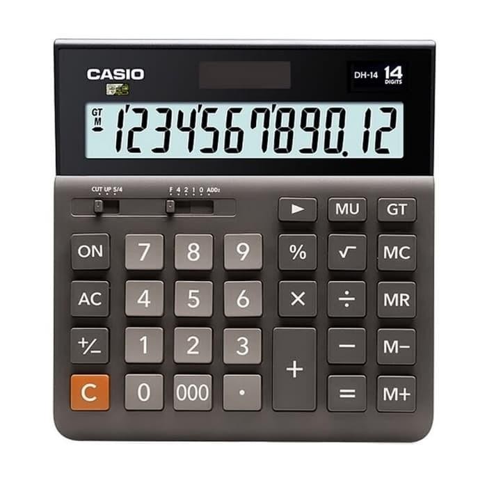 

CASIO WIDE H SERIES CALCULATOR DH-14 BLACK