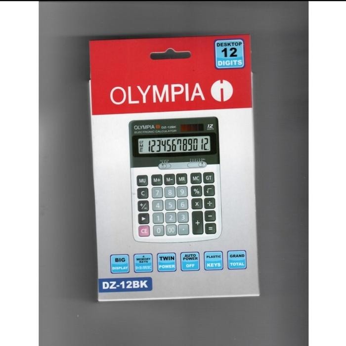 

OLYMPIA CALCULATOR DZ-12BK - KALKULATOR