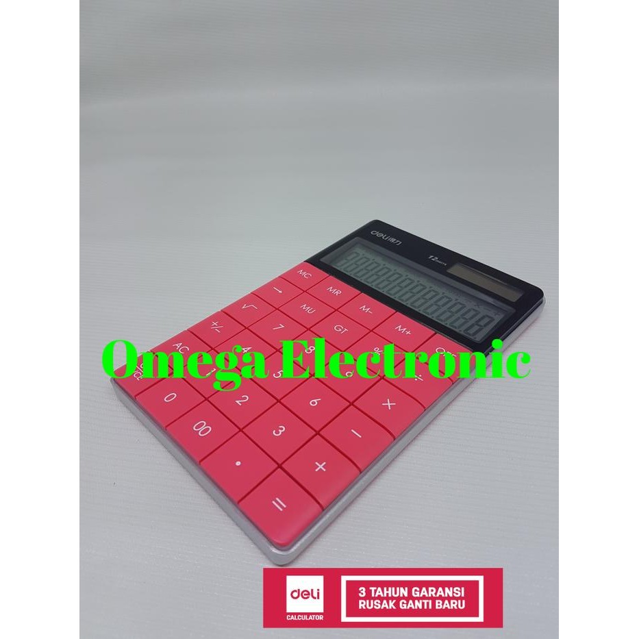

DELI E1589 CALCULATOR DESKTOP KALKULATOR STYLISH OFFICE 1589 KANTOR