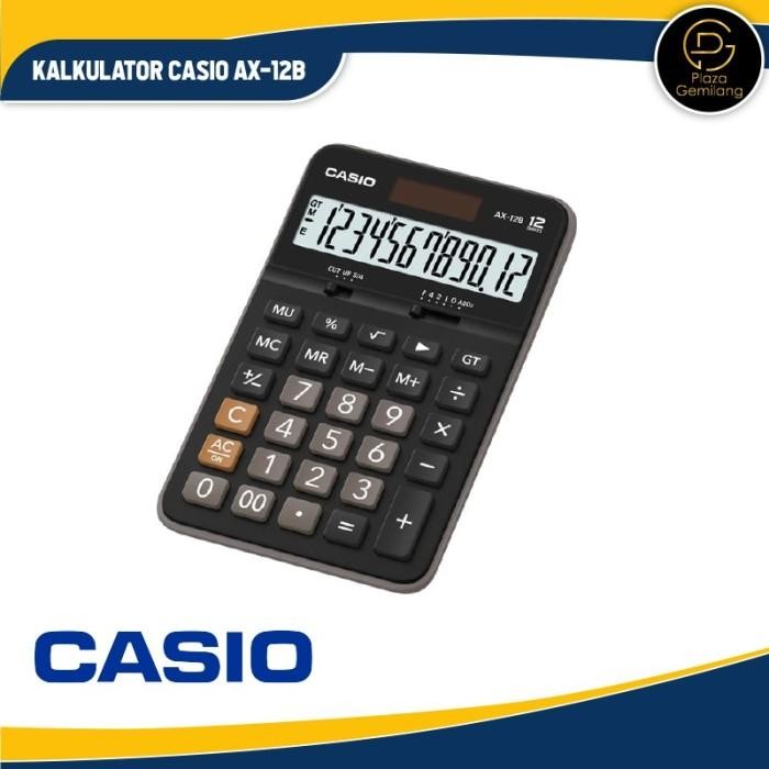 

CASIO AX-12B - CASIO AX-120B - CASIO AX-120ST KALKULATOR