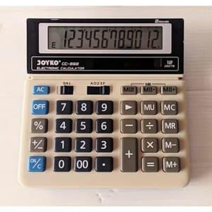 

CALCULATOR - KALKULATOR JOYKO CC-868 - 12 DIGITS