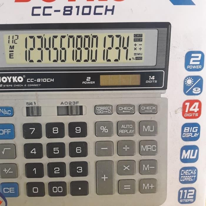 

KALKULATOR JOYKO CC-810CH 14 DIGIT