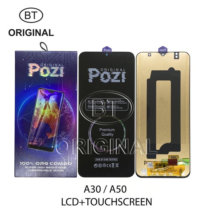 LCD SAMSUNG A30 A305 A305F - A50 A505 A505F - ORIGINAL ORG POZI
