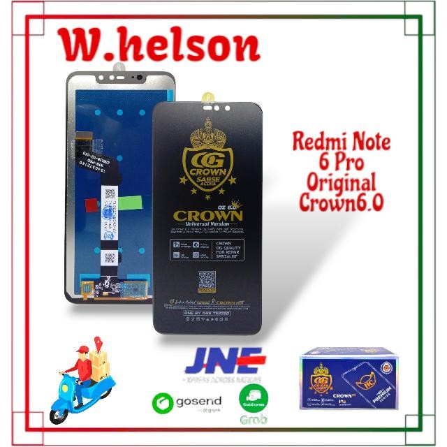 LCD FULLSET TOUCHSCREEN XIAOMI REDMI NOTE 6 / REDMI NOTE 6 PRO ORI