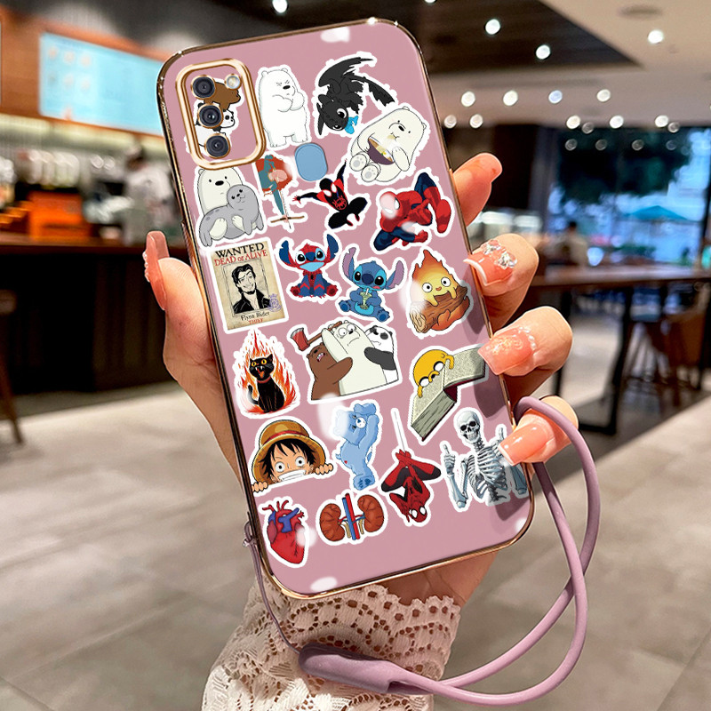 Casing Hp Untuk Samsung Galaxy A11 M11 Case Casing Kartun kepribadian HP Cesing Silikon Softcase dis