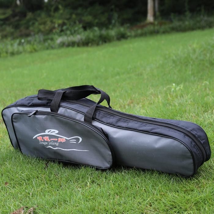 Np_Official - Tas Joran Pancing Rod 80Cm/100Cm/120Cm Fishing Bag Element Fishing Tas Kulit Lembut