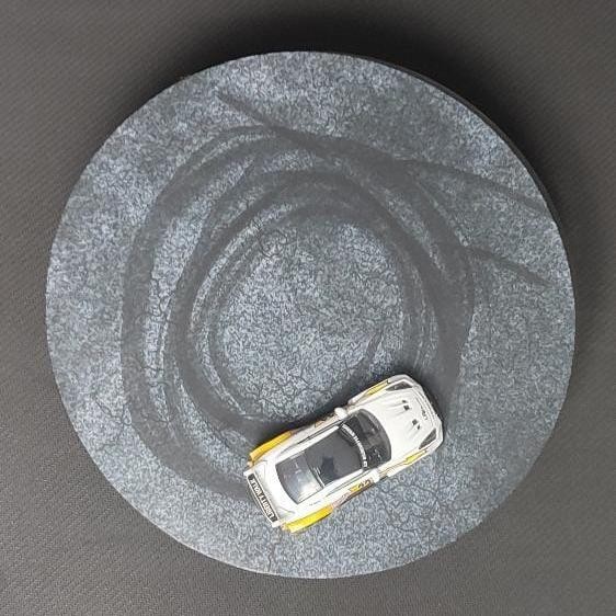 

Rotating Turntable Display Stand Mirror 20Cm For Diecast Rotating Display Pad Alas Putar Pajangan