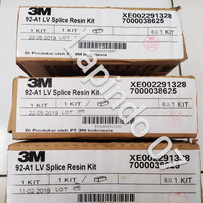 

Penyambung Cable Dalam Tanah Scotch Cast 3M Tipe 92-A1 Lv