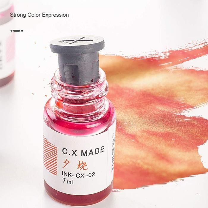 

Set Pena Celup Kaca Kaligrafi Herbin Round Glass Dip Pen Calligraphy