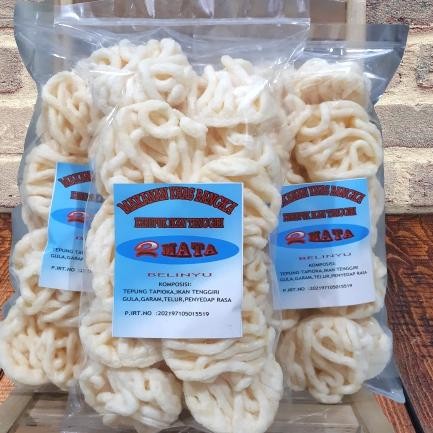 

3YC3 Kerupuk Super 2Mata 100Gr Makanan Khas Bangka Krupuk Food