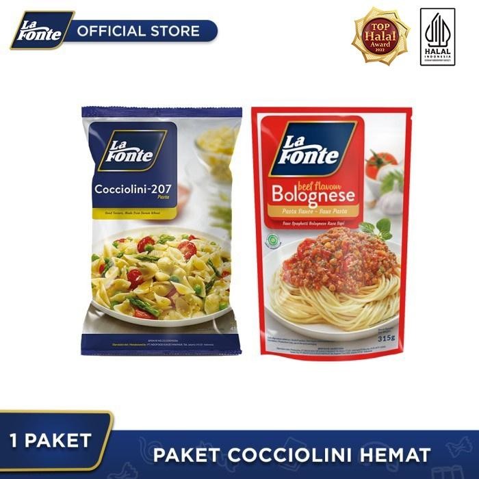 

H48Y La Fonte - Paket Siap Santap Cocciolini Bolognese