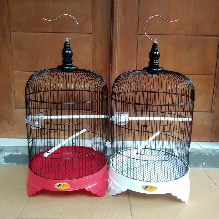 SANGKAR KANDANG MEDIUM KAPSUL BURUNG LOVEBIRD KENARI PARKIT MERK F1 ORIGINAL QUALITY