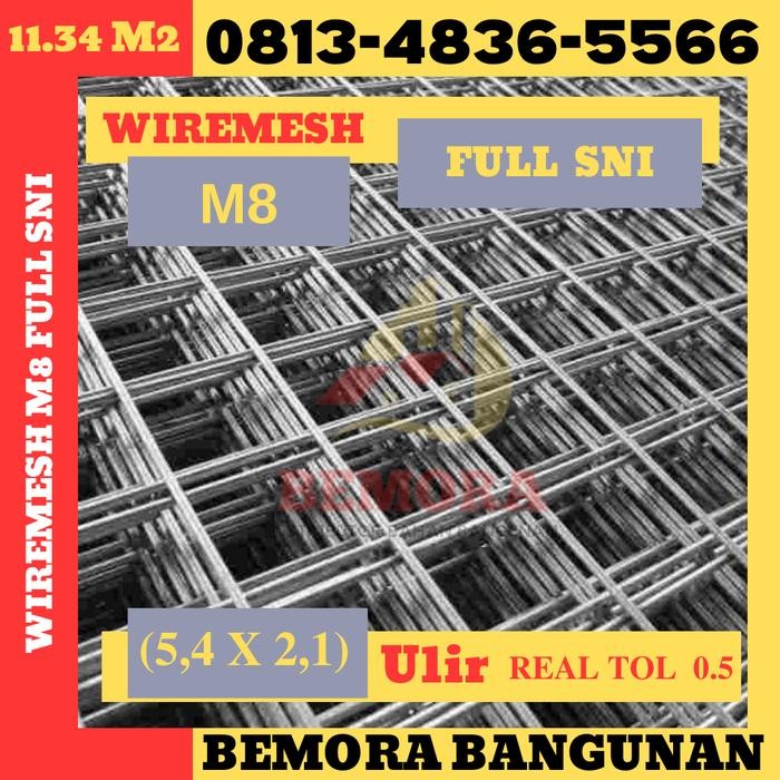 Wiremesh M8 Sni / Wiremesh 8 Mm Ulir (Harga Grosir & Free Ongkir)