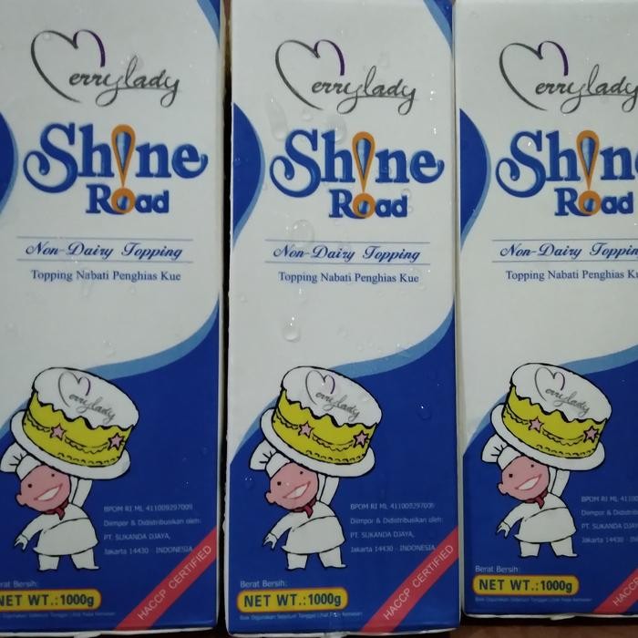 

Shine Road Non Dairy Topping 1000 Gr
