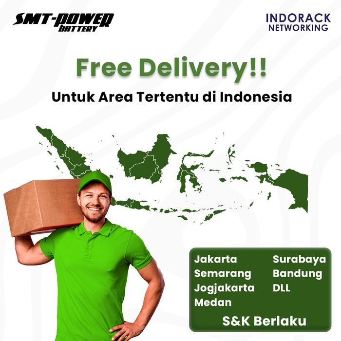 Samoto Battery 12V 12Ah Baterai Aki Kering Sepeda Listrik 6 Dzf 12 2Hr