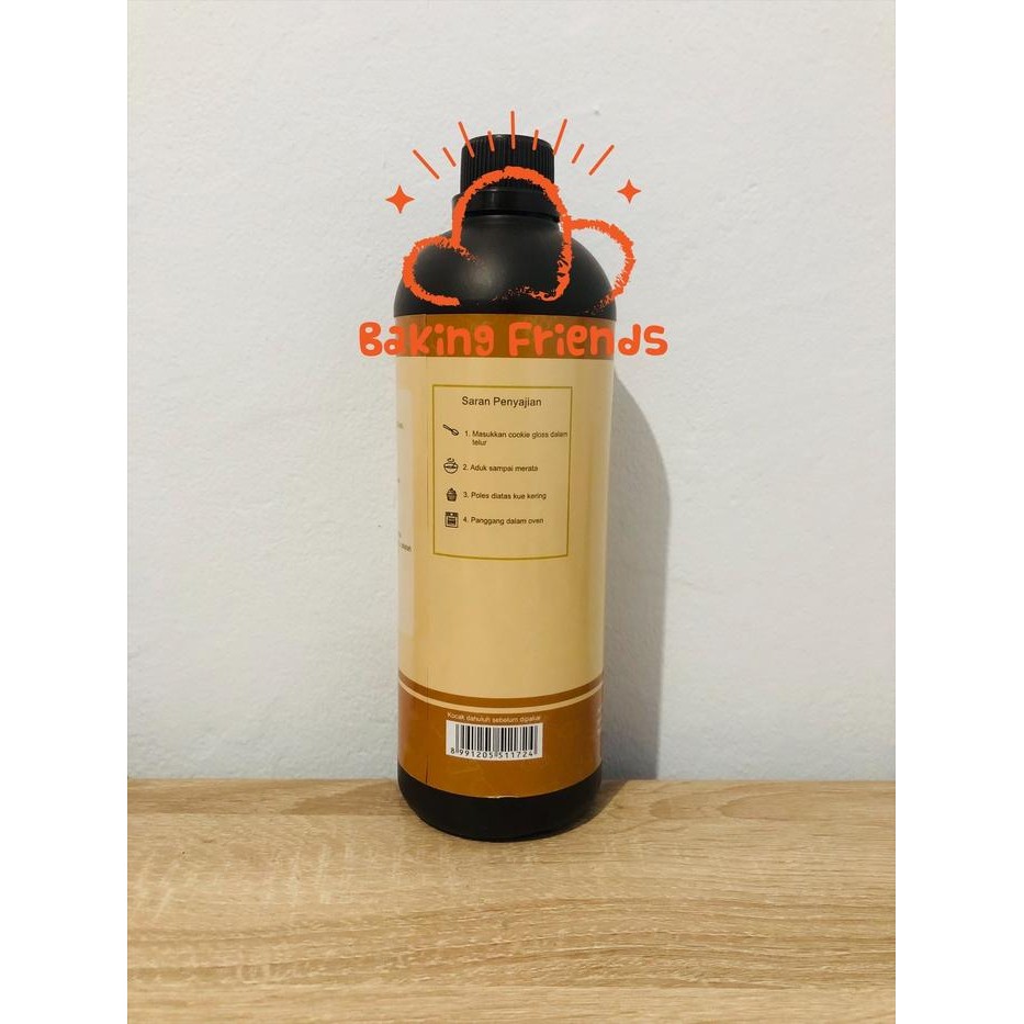 

Belfieco Toffieco Cookie Gloss 1KG/Pemoles Kue Kering Cookies