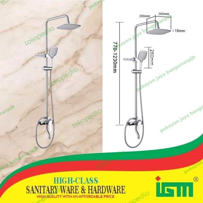 Shower Tiang set IGM/ SHOWER TIANG SET IGM / SHOWER COLUMN IGM