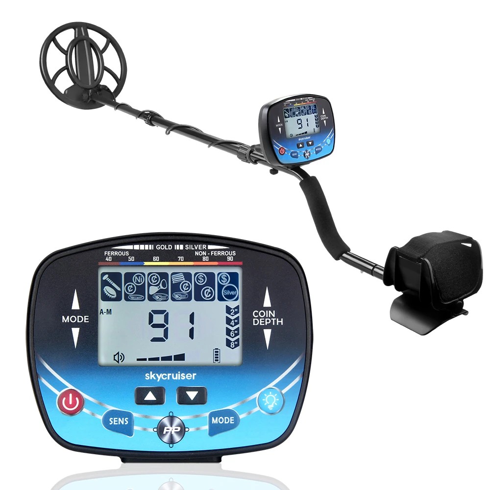 jeniperr44 MD910B Metal Detector Underground Professional Depth 2.5m Search Finder Gold Detector Tre