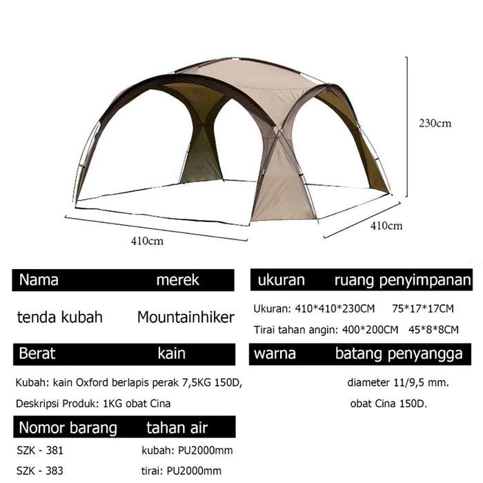 Bebas Ongkir Tenda Dome Camping Dome Tenda/ otomatis Tenda/ Kanopi Besar Outdoor Tenda /Piknik