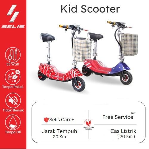 ASLI (BEST SR) Kid Scooter Selis 24V 12AH Selis E-Scooter Skuter Listrik PROMO READY STOCK