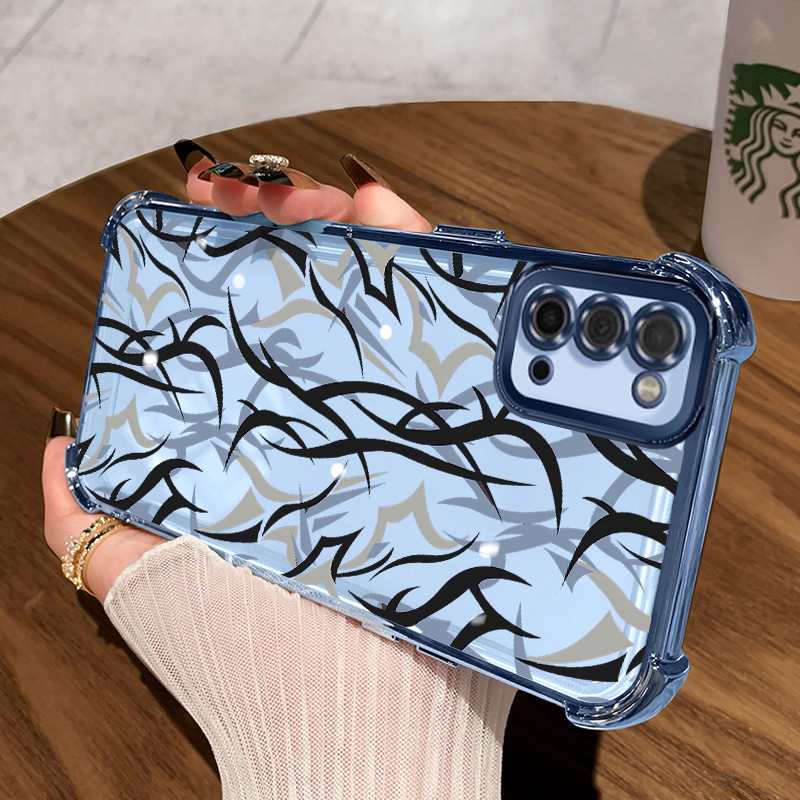 Casing Hp untuk Samsung A03s A02s M02s F02s Case Casing Graffiti batang pola Silikon Softcase HP Kes