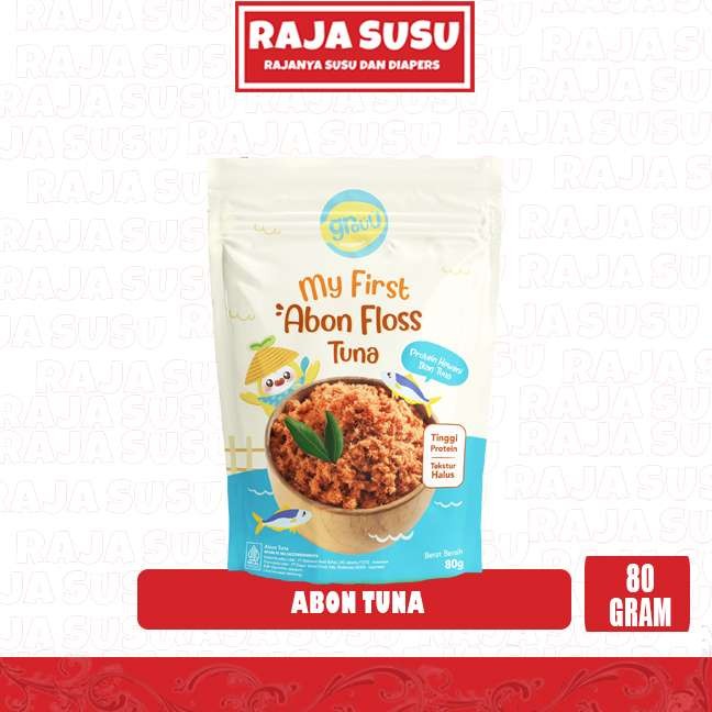 

GROUU MY FIRST ABON FLOSS TUNA 80GR - RAJA SUSU