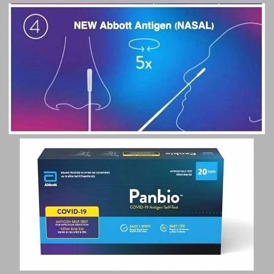 JTTOP" ABBOTT NASAL PANBIO SINGAPORE SELF TEST
