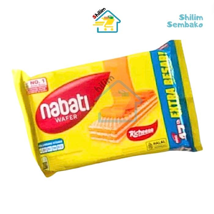 

WAFER NABATI KEJU COKLAT 1 DUS ISI 80 PCS NABATI ECERAN 2000 MURAH EXP AMAN