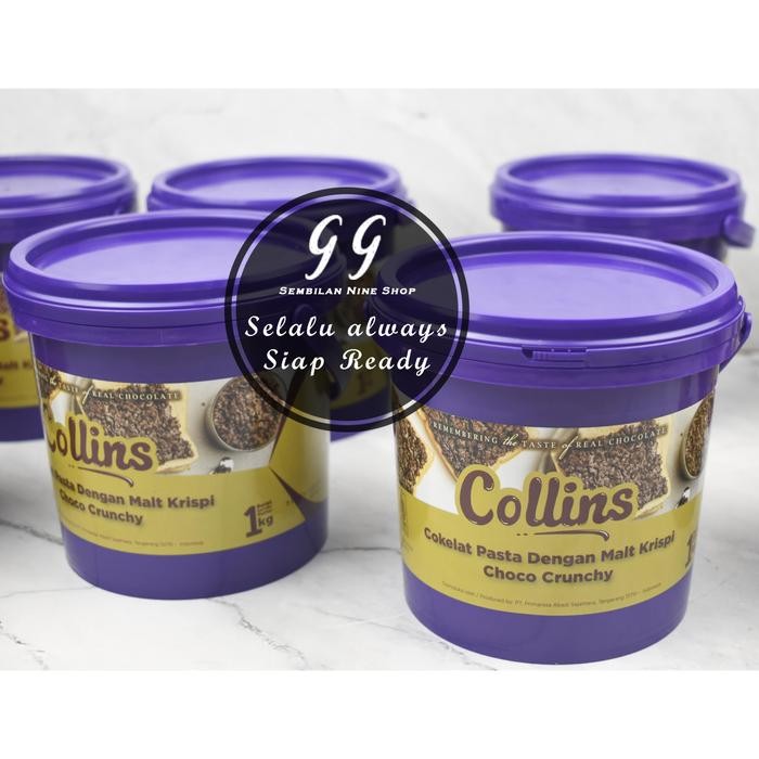 

COLLINS CHOCO CRUNCHY 1 KG COKELAT MALT KRISPI CHOCOLATE CRISPY